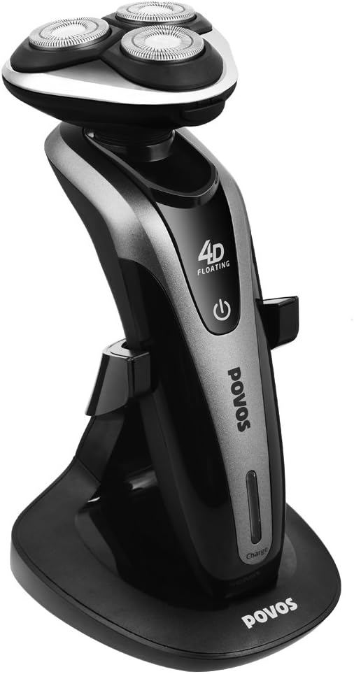 povos奔腾pt0092q剃须刀(首创4d舒适贴面剃须系统!ipx7级全身水洗,独